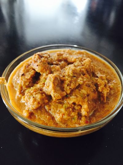 Masala Paste for Goan Shrimp Curry 