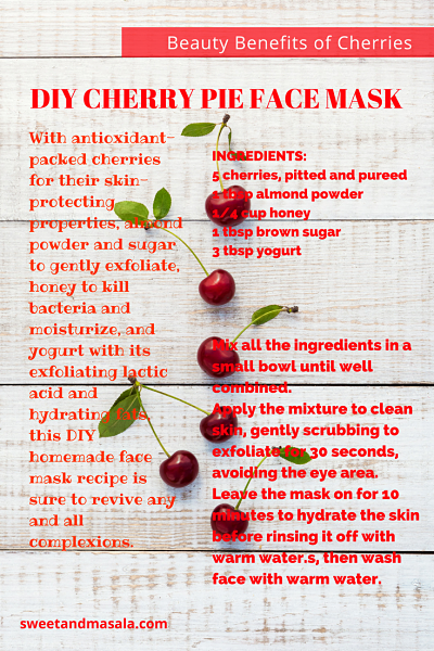 Cherry Face Mask