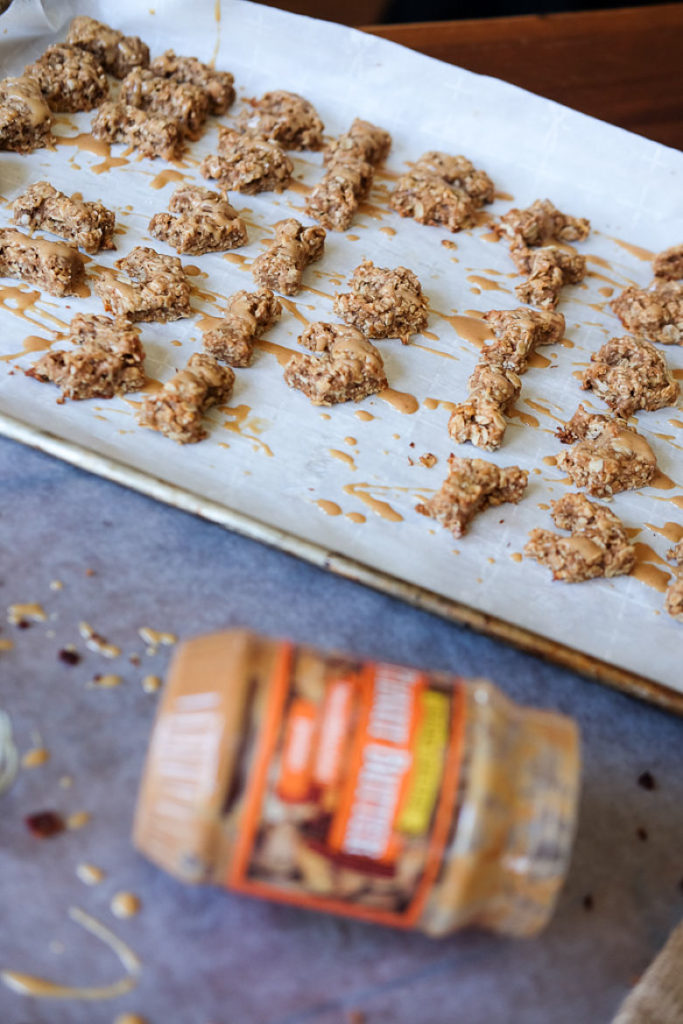 View of Spoil Your Dog with these PB&Banana Dog Treats ⋆ Sweet & Masālā