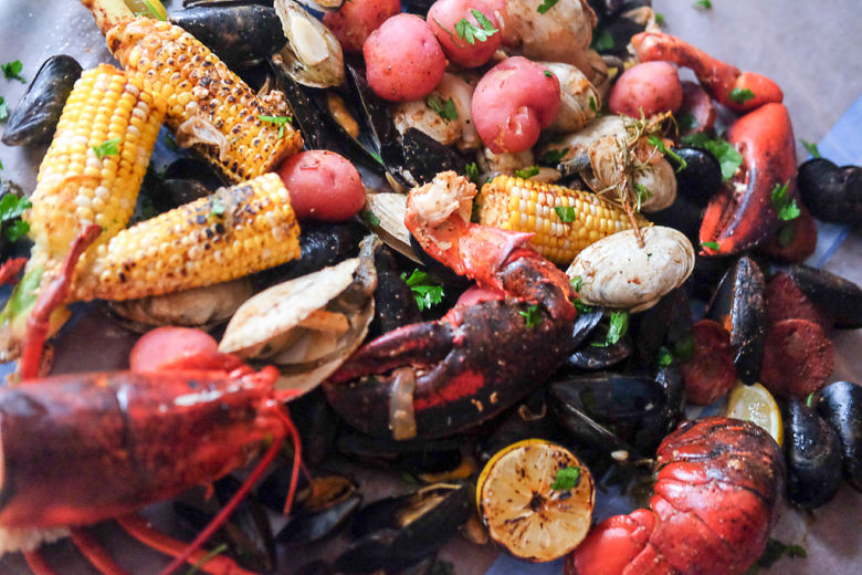 New England Style Clambake at Home