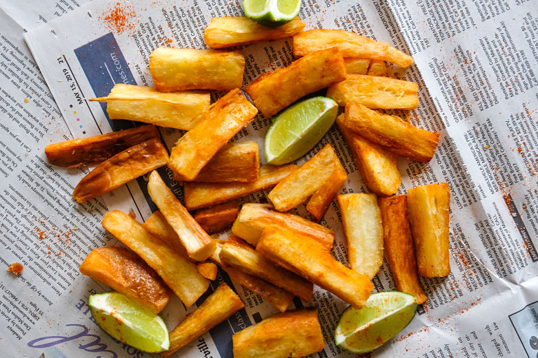Mogo (Cassava) Chips with Chili & Lime