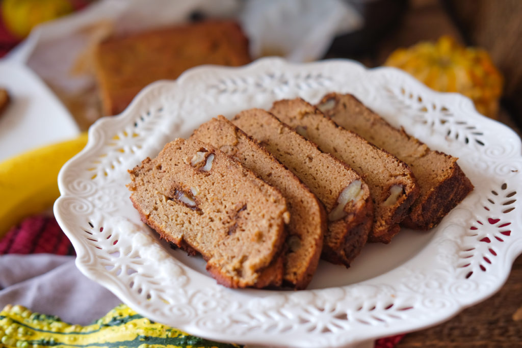 Banana Bread w/ Honey Cinnamon Butter ⋆ Sweet & Masālā