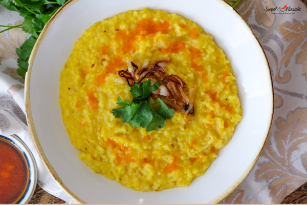 Instant Pot Khichdi Done in 20 ⋆ Sweet & Masālā